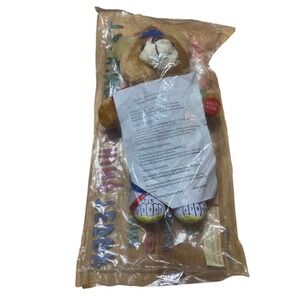 Vtg Sealed Talking Teaching Teddy Bear Educational Learning Stuffed Toy NEW NOS